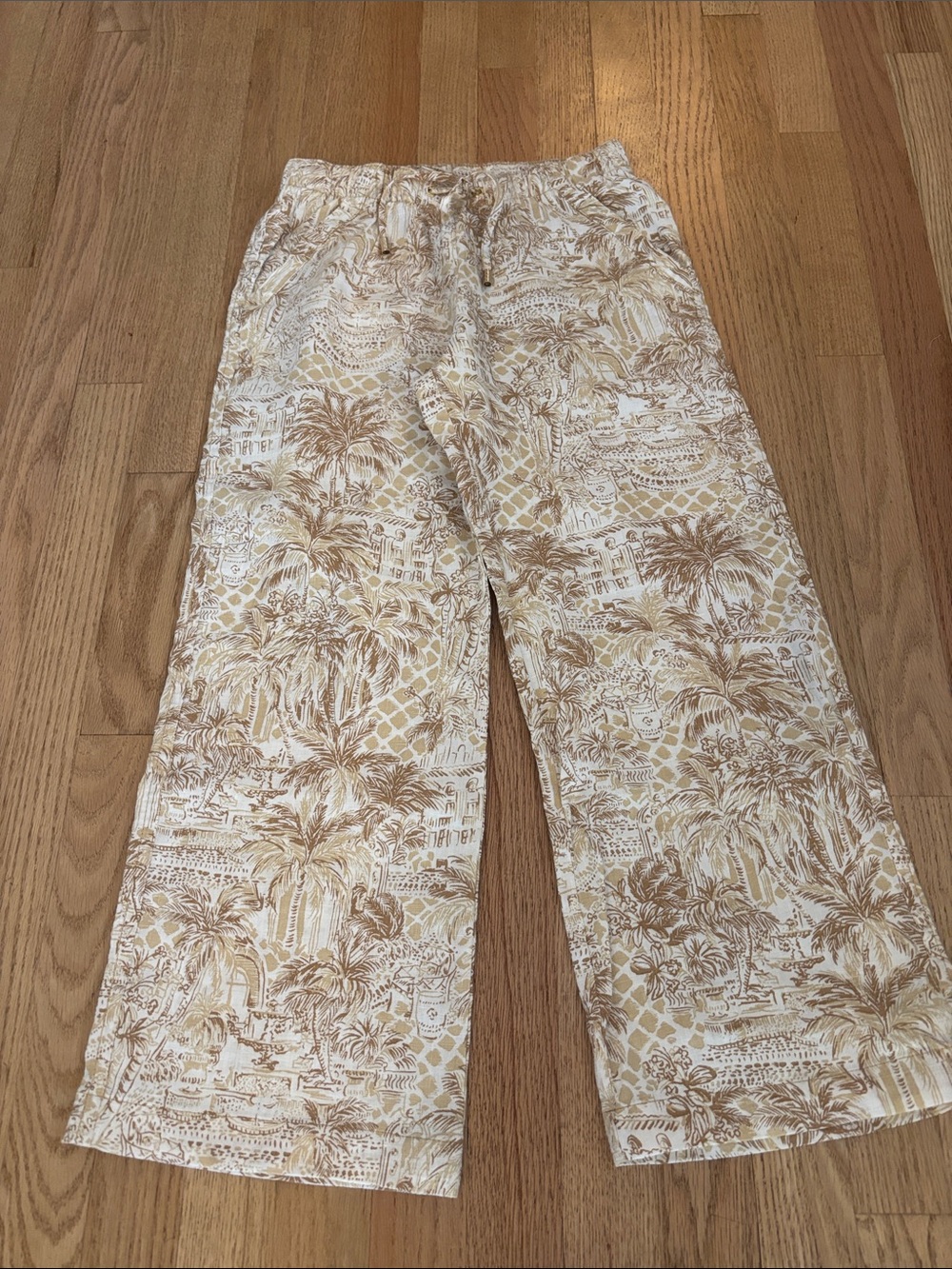 Lilly Pulitzer Brawley Linen Pants XXS - Picture 2 of 5